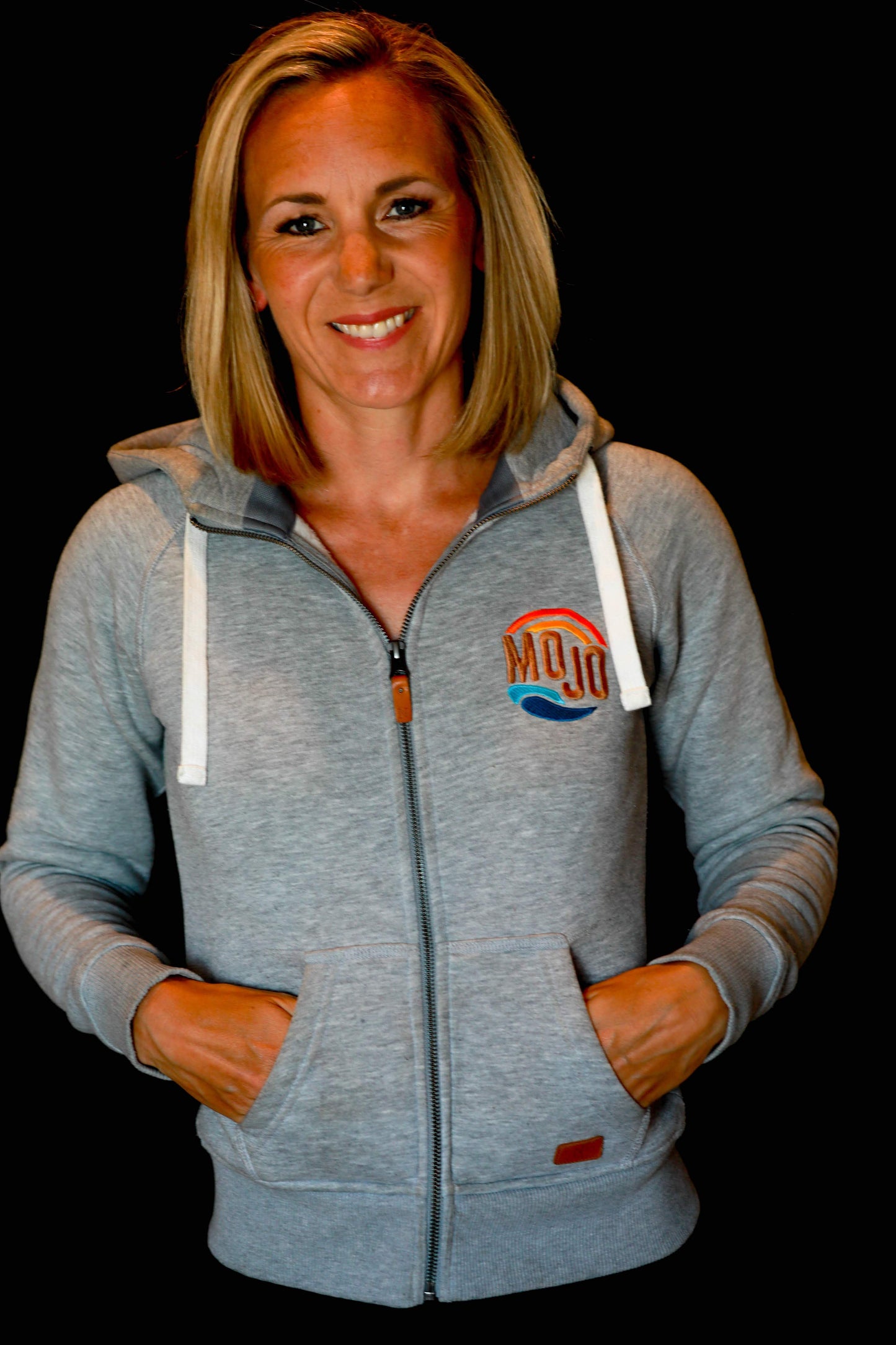 SALE ITEM!  WAS £59.99 NOW £29.00 Mojo Zip Hoodie (Grey)