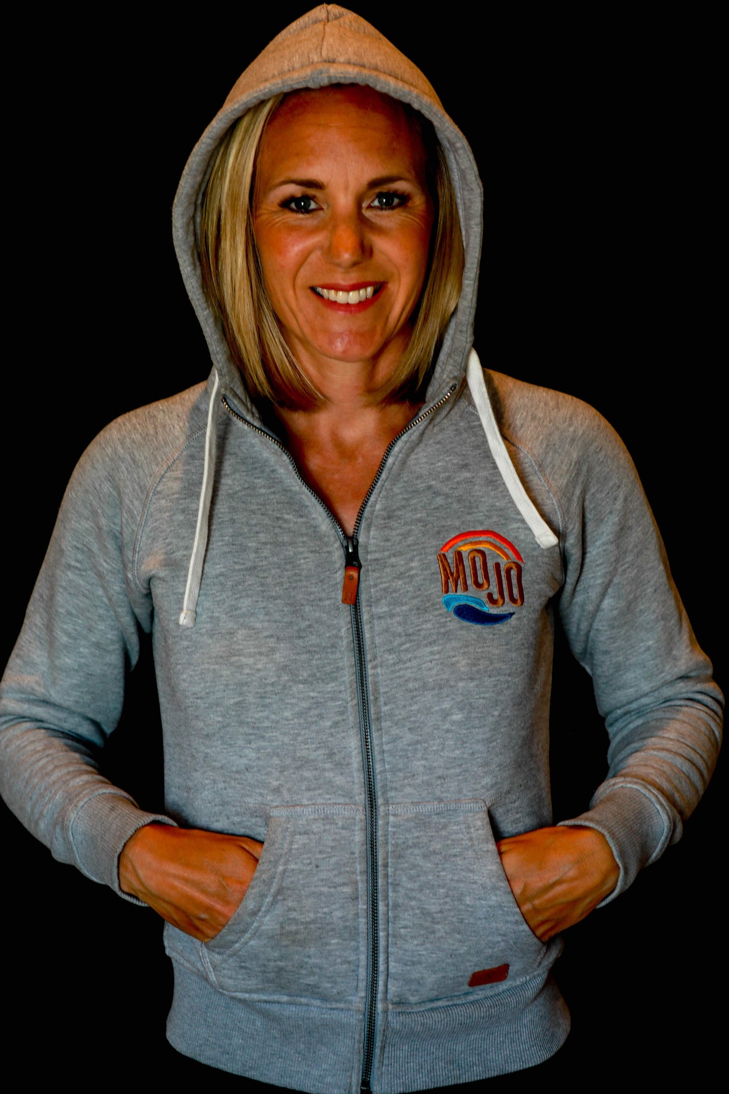 SALE ITEM!  WAS £59.99 NOW £29.00 Mojo Zip Hoodie (Grey)